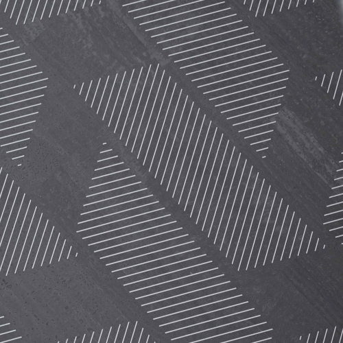 Kork bedruckt Broken Stripe