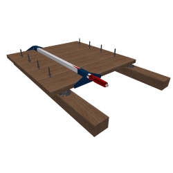 unsichtbare Befestigung